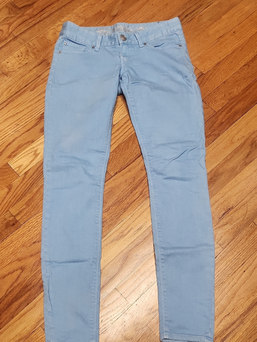Baby Blue Jean Legging, 0, EUC